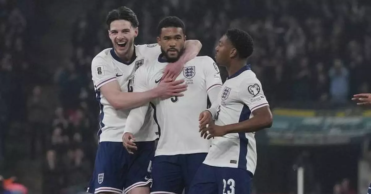 England underwhelms against Latvia in World Cup qualifier win