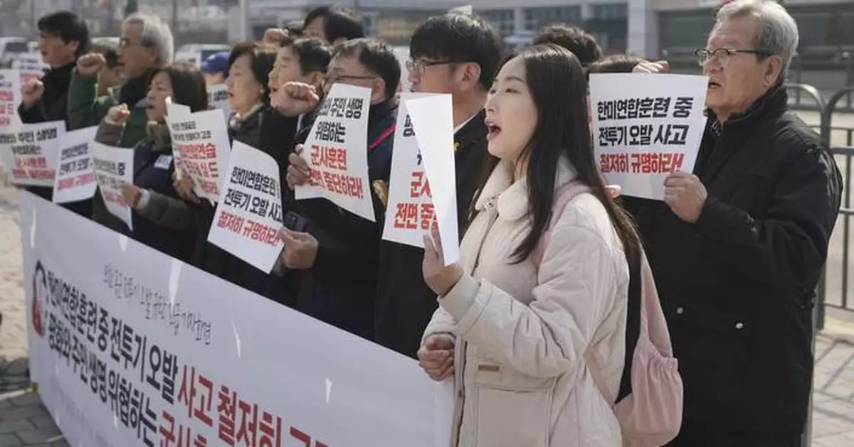 South Korea stops some military drills after accidental bombing in possible setback to US exercises