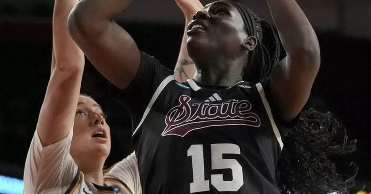 March Madness: Mississippi State beats California 59-46 behind Okot's double-double