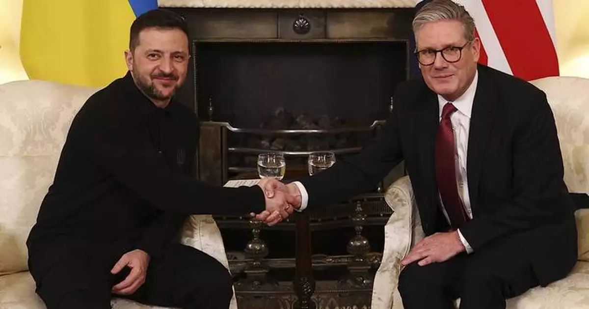 The Latest: Britain's Starmer says Europe must take responsibility for defending itself