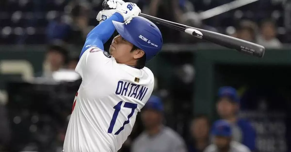 Shohei Ohtani came home as a national hero, and he didn't let Japan down at the Tokyo Series