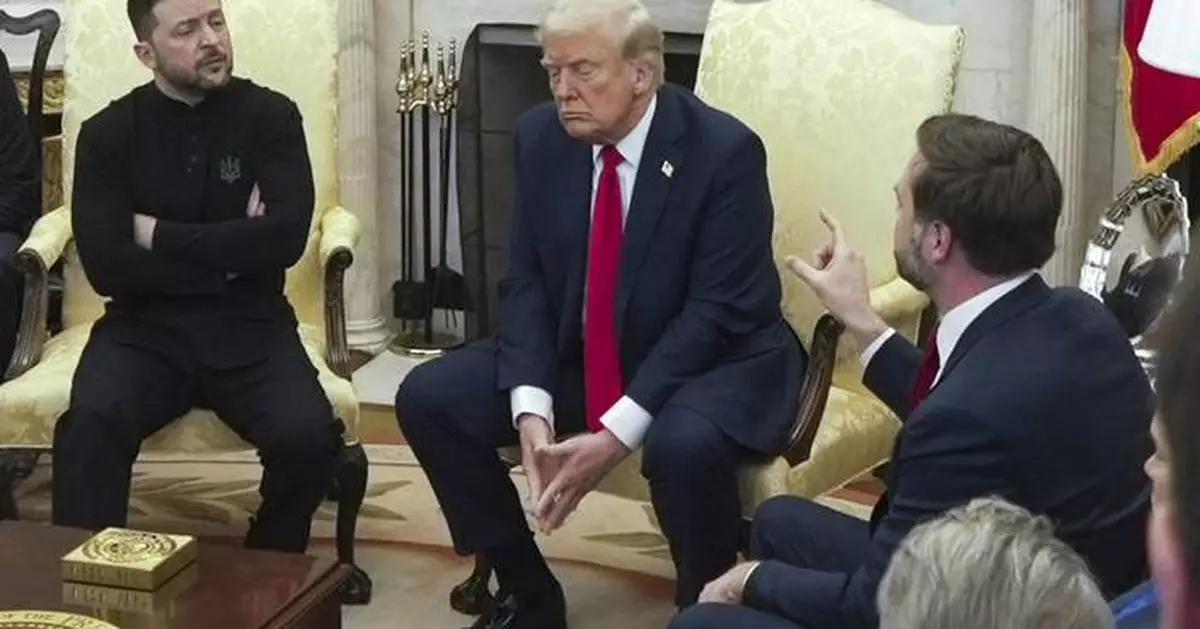 JD Vance gets his long-awaited moment to admonish Ukraine's Zelenskyy