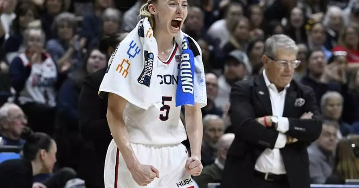 Paige Bueckers eyeing a national title after playing at Gampel Pavilion for the final time