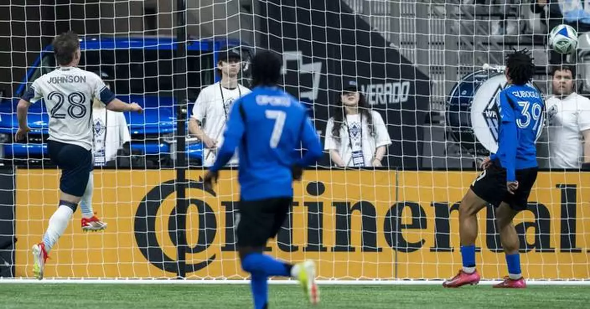 Mathias Laborda, Tate Johnson help Whitecaps beat Montreal 2-0