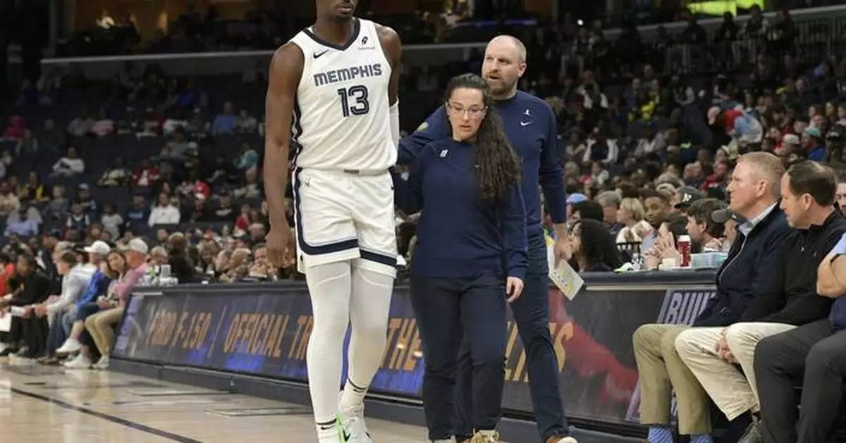 2-time All-Star Jaren Jackson Jr. week to week with sprained left ankle for the Grizzlies