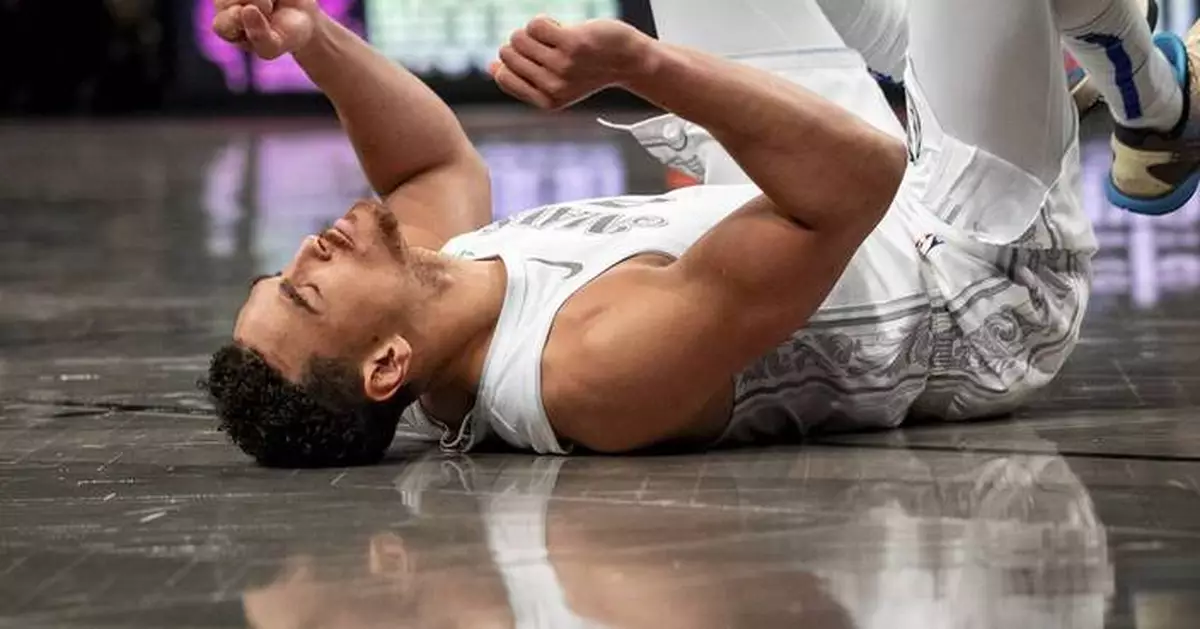 Naji Marshall's 22 leads Mavericks to 120-101 rout of Nets in Anthony Davis' return