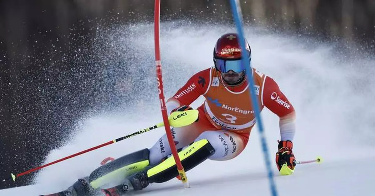 World champ Meillard wins World Cup slalom to close in on discipline leader Kristoffersen