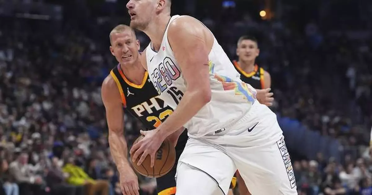 Nikola Jokic has 31 points, 22 assists and 21 rebounds in Nuggets' 149-141 OT win over Suns