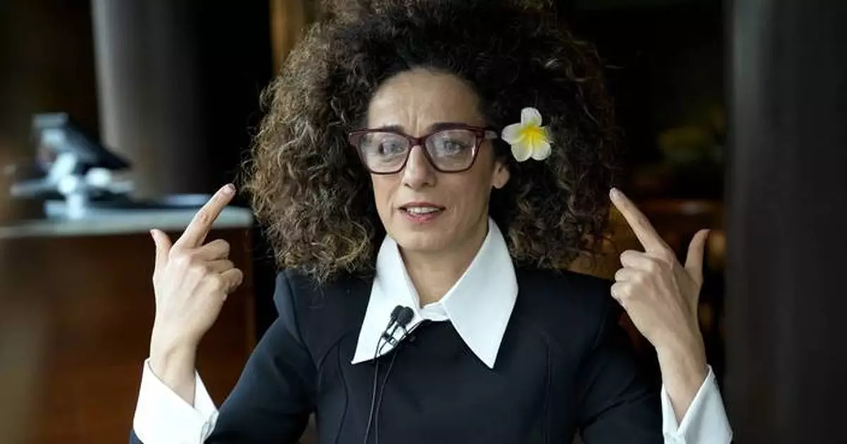 Iranian dissident Masih Alinejad testifies at the trial of two men accused of plotting to kill her