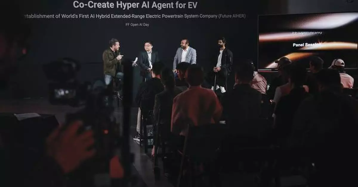 Faraday Future Establishes the World's First AI Hybrid Extended-Range Electric Powertrain System Company - Future AIHER - and Hosts Its First FF Open AI Day