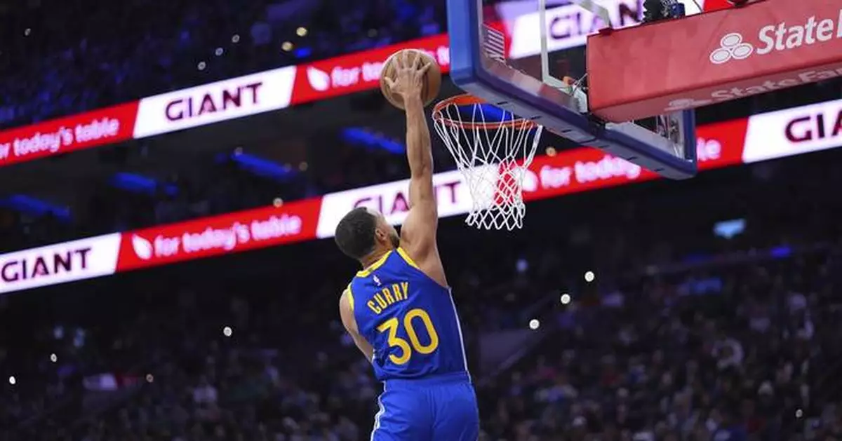 Stephen Curry says he's retiring from the slam dunk after throwing down 1st jam in 6 years