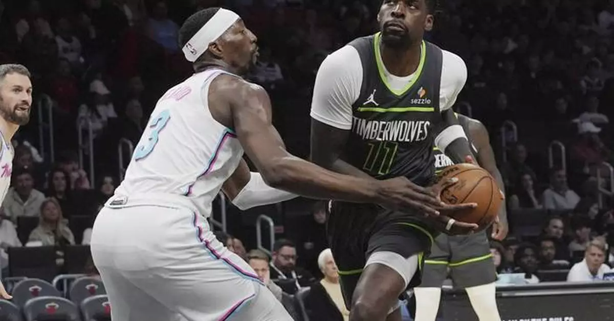 Conley, Reid and DiVincenzo lead the Timberwolves to 106-104 victory over the Heat