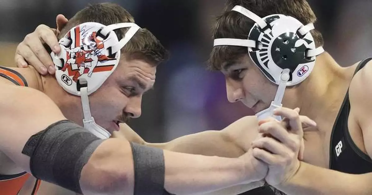 Penn State's Starocci wins record 5th national title; Hendrickson stuns Steveson for 285-pound title