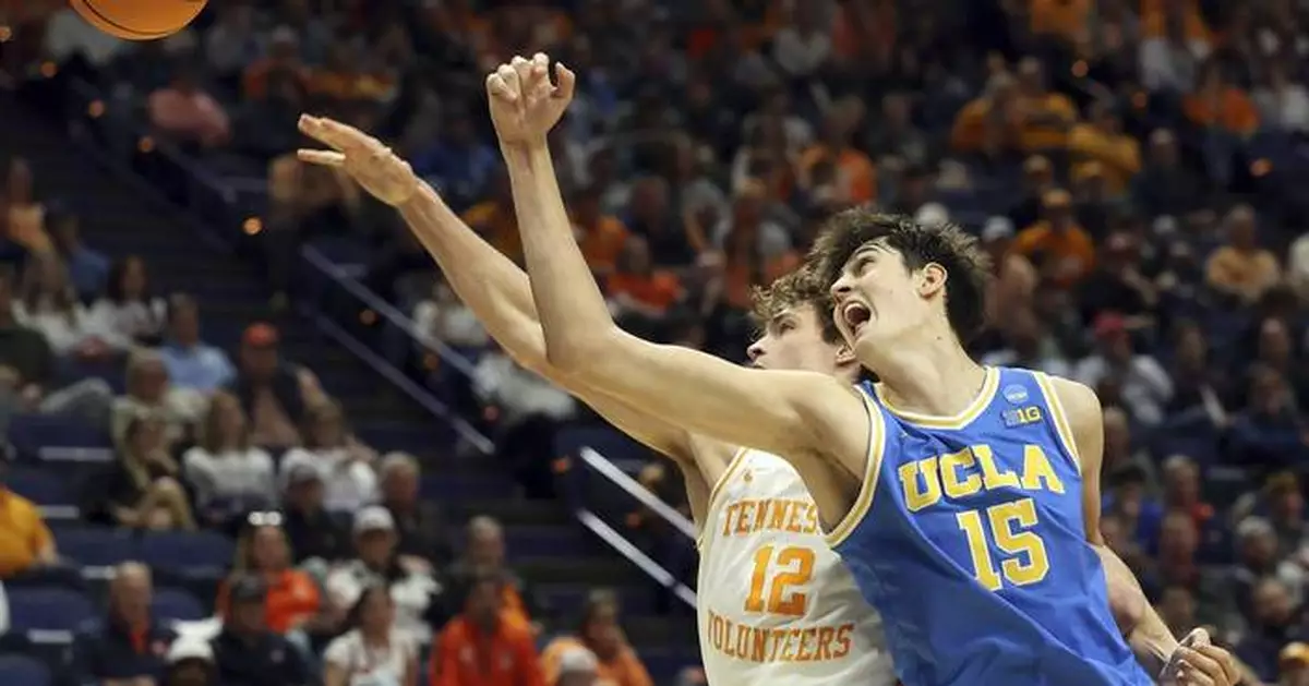 Tennessee is March Madness dancing to program-best 3rd straight Sweet 16 with 67-58 win over UCLA