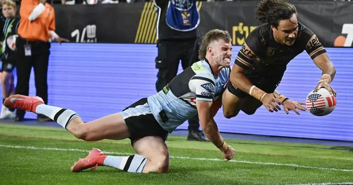 Rugby league returns to Vegas; tries galore, big hits and a cliff-hanger finish