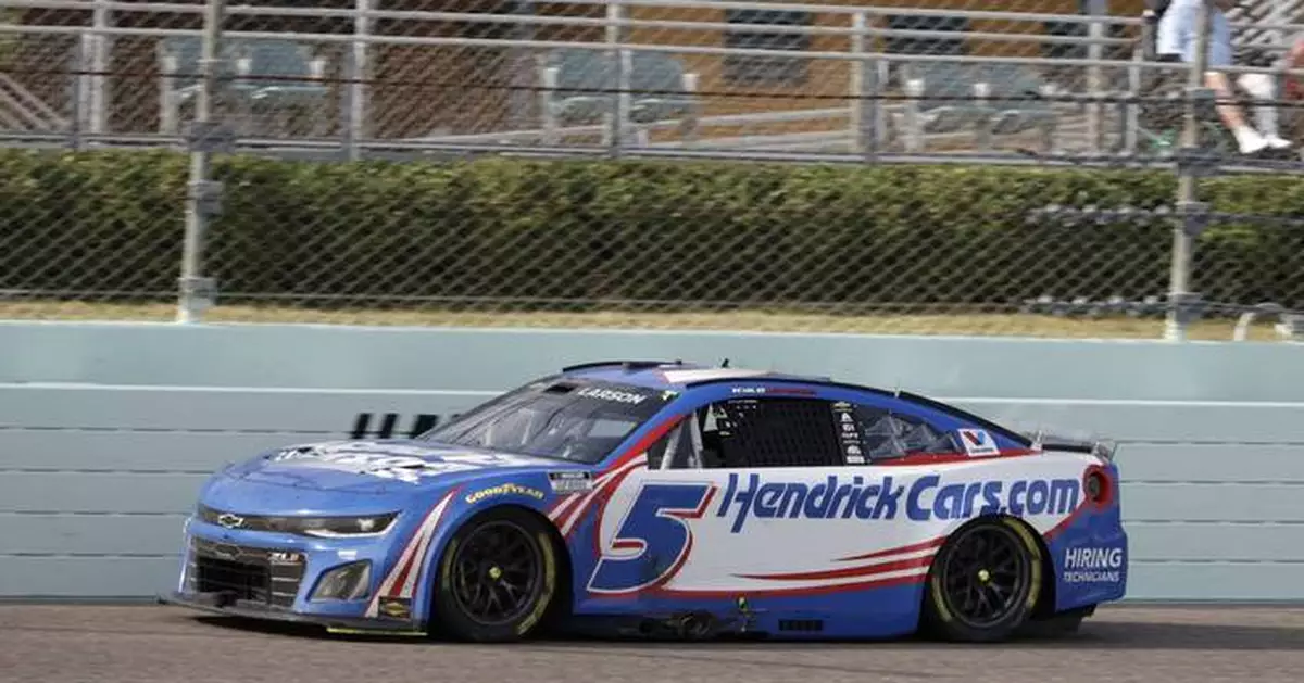 Kyle Larson wins Cup Series at Homestead, finishes one race shy of triple-header sweep