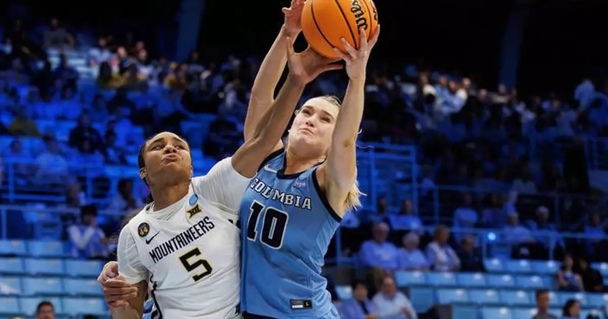 Trip to Sweet 16 at stake when West Virginia and North Carolina meet in 2nd round of March Madness