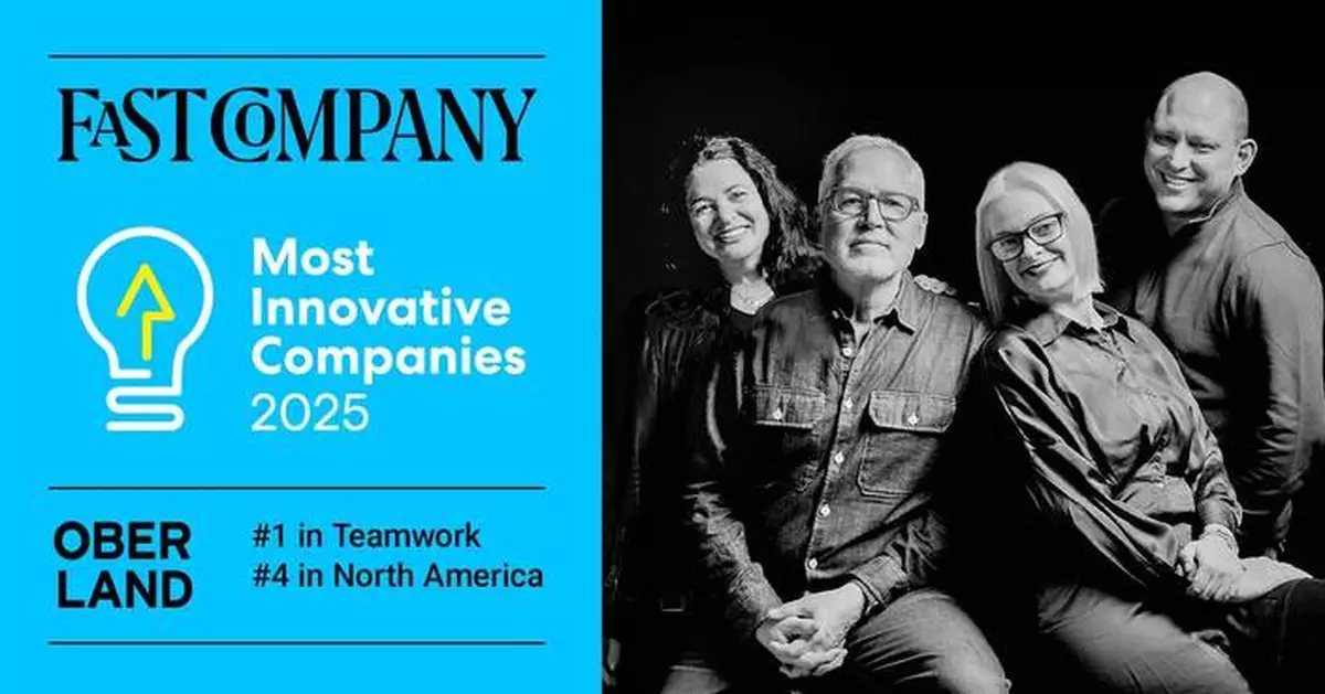 OBERLAND Named to Fast Company’s Annual List of the World’s Most Innovative Companies of 2025