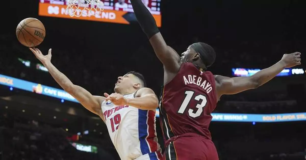 Cunningham banks in a 3 for the win and Pistons send Heat to their 9th straight loss, 116-113