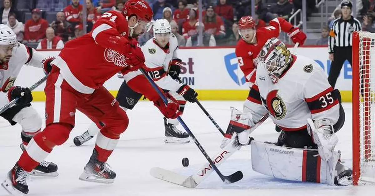 Senators hold on to beat Red Wings