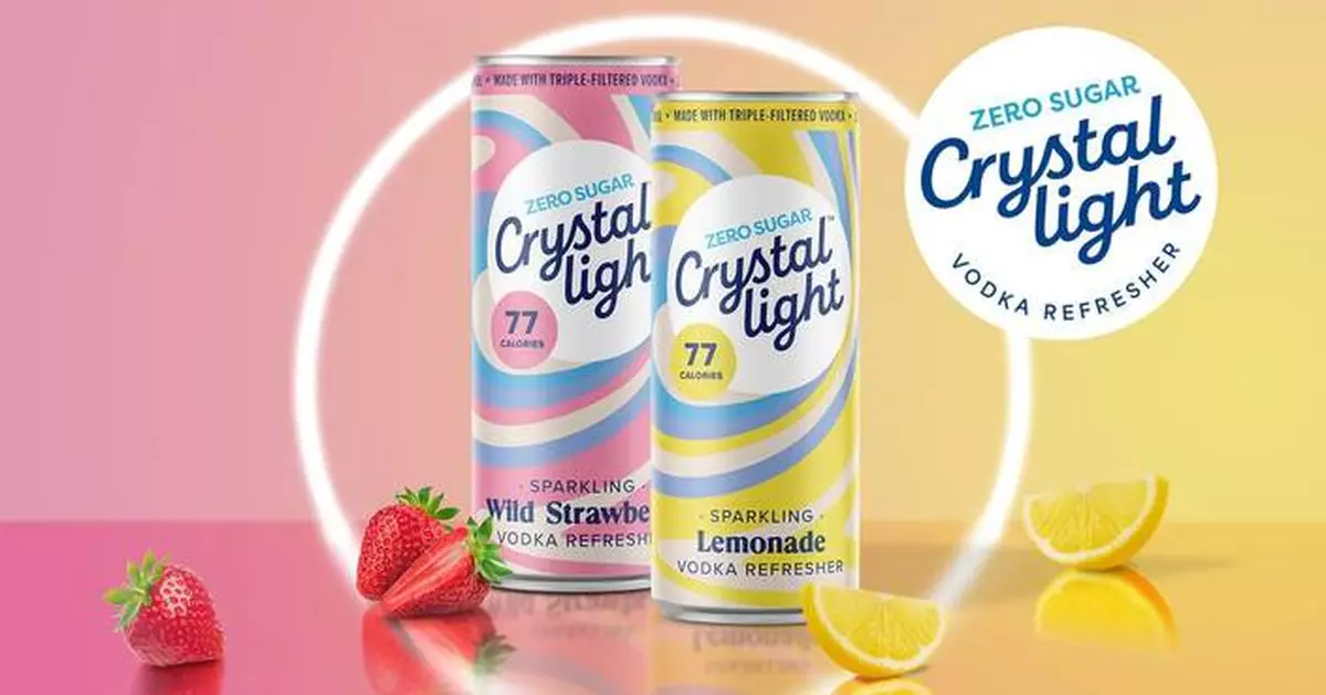 Crystal Light Answers Decades-Long Call from Fans with First-of-Its-Kind Vodka Refreshers