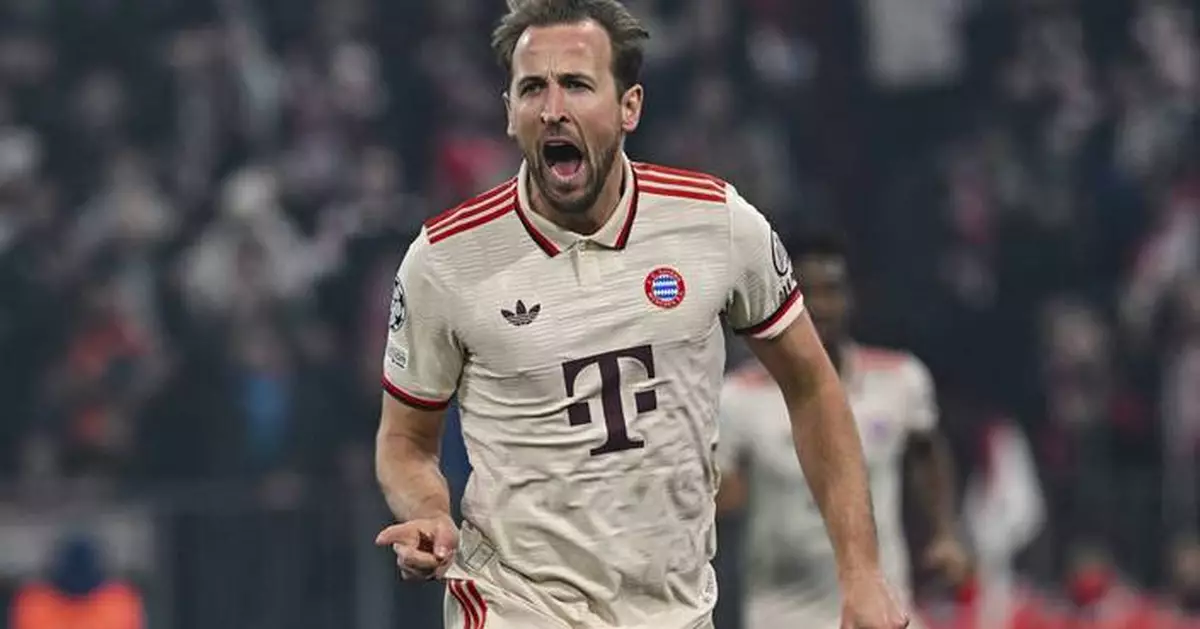 Bayern's Harry Kane ends 4-game scoring drought with 2 goals against Leverkusen