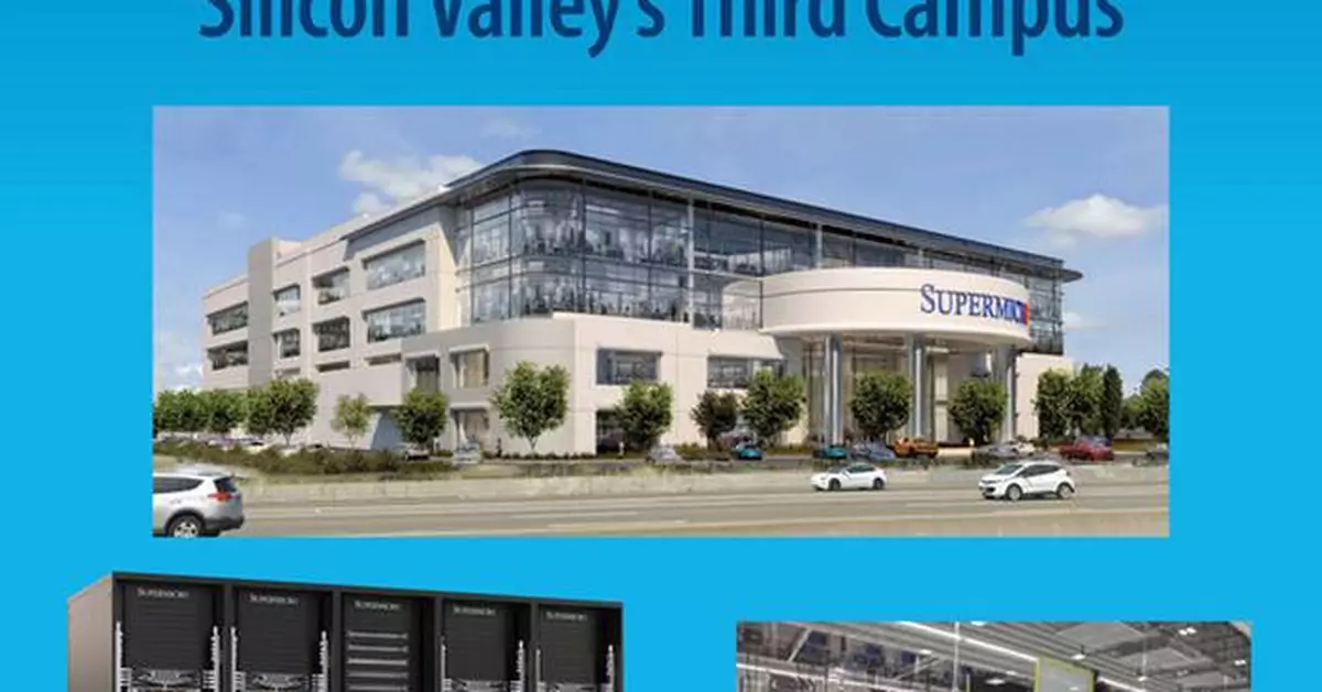 Supermicro Expands US Manufacturing Capacity and Development of Industry-Leading Total IT Solutions with Third Campus in Silicon Valley