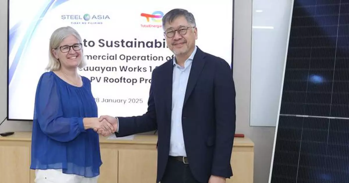 TotalEnergies ENEOS celebrates the commissioning of SteelAsia's first solar rooftop project