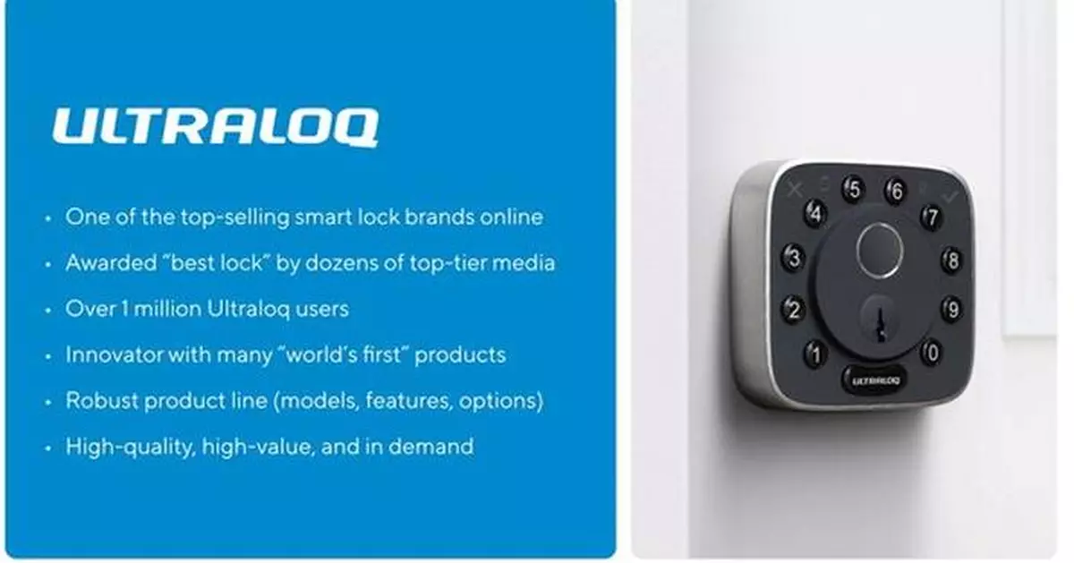 Xthings Announces Cloud-to-Cloud Integration with AWS IoT for ULTRALOQ Smart Locks to Enhance Smart Home Connectivity