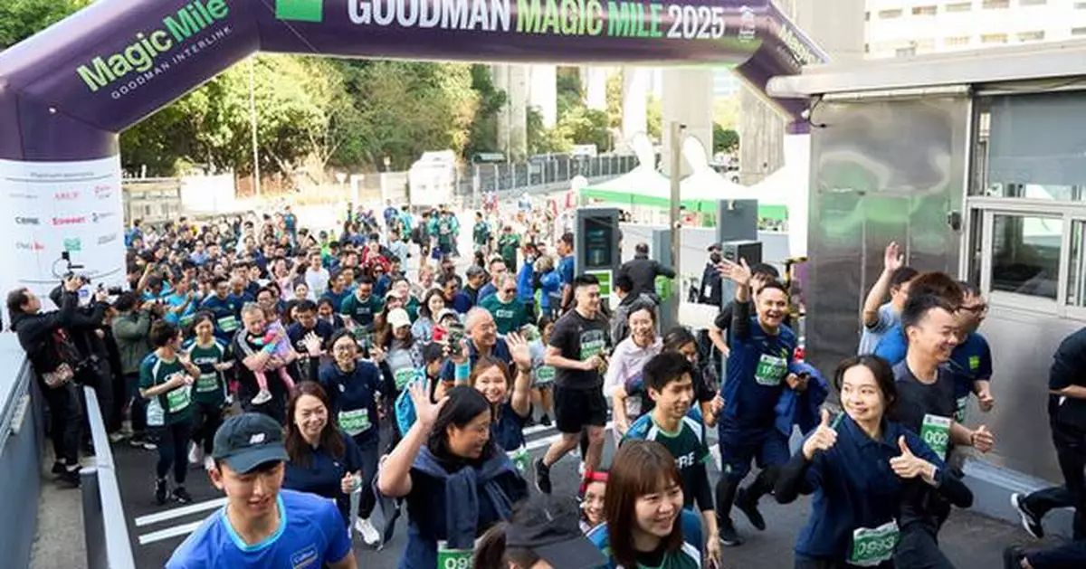 Goodman Magic Mile Charity Run celebrates 10th Edition, raising HK$2.28 million for Habitat for Humanity Hong Kong