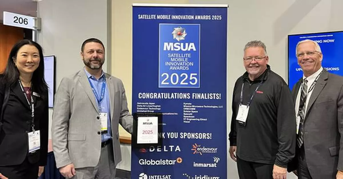 ST Engineering iDirect's Public Safety Solution Wins MSUA Satellite Mobile Innovation Award 2025
