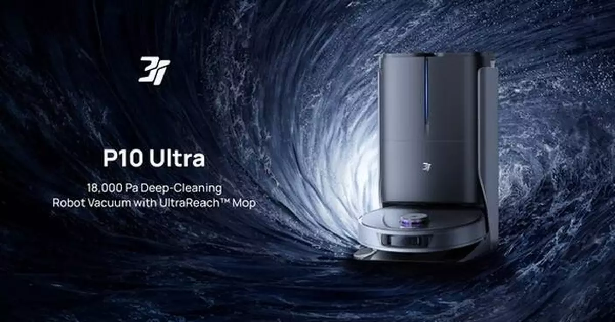 3i Launches P10 Ultra: An 18,000 Pa Robot Vacuum with UltraReach™ Mop for Deep Spring Cleaning