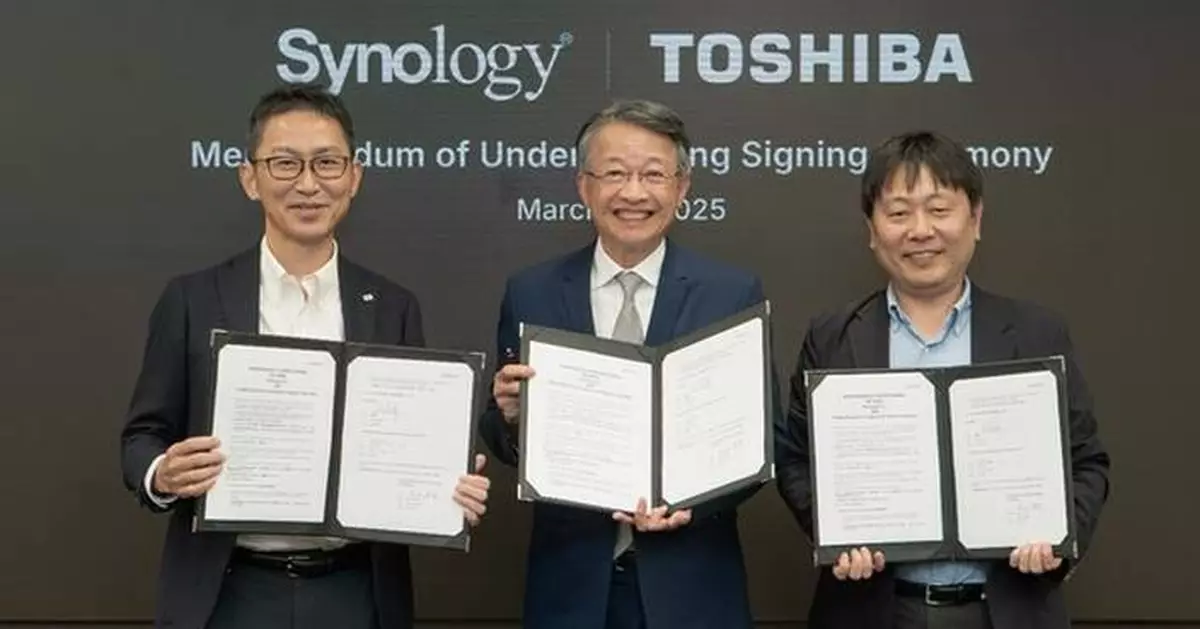 Synology and Toshiba Strengthen Strategic Partnership with MOU