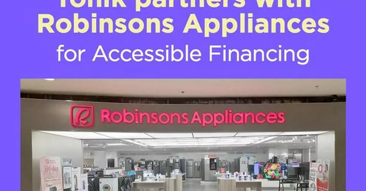 Tonik partners with Robinsons Appliances for Accessible Financing