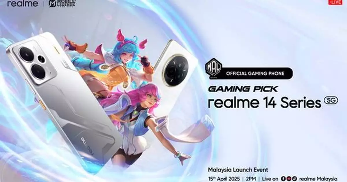 realme 14 Series 5G Debuts World's First Snapdragon 6 Gen 4, Arriving on 15 April