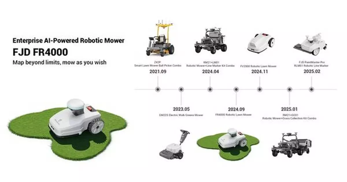 FJDynamics Introduces Eco-friendly Robotic Solutions for Lawn Care and Maintenance
