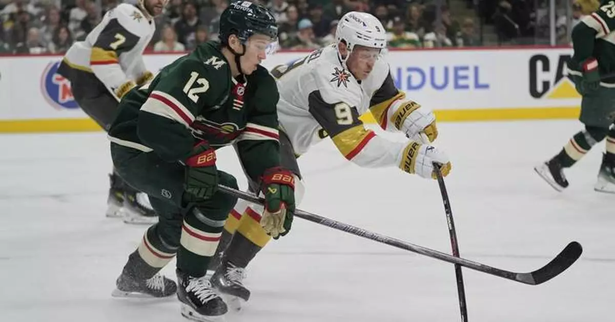 Golden Knights find a spark with a new top line as they prepare to host the Wild in Game 5