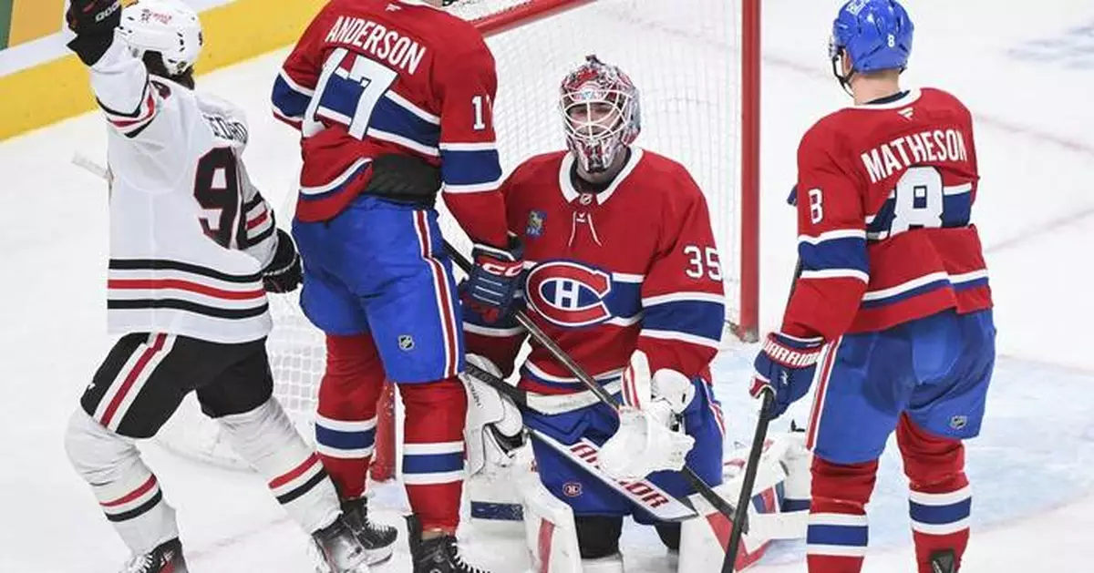 Nazar scores in shootout to give Blackhawks 4-3 win over Canadies