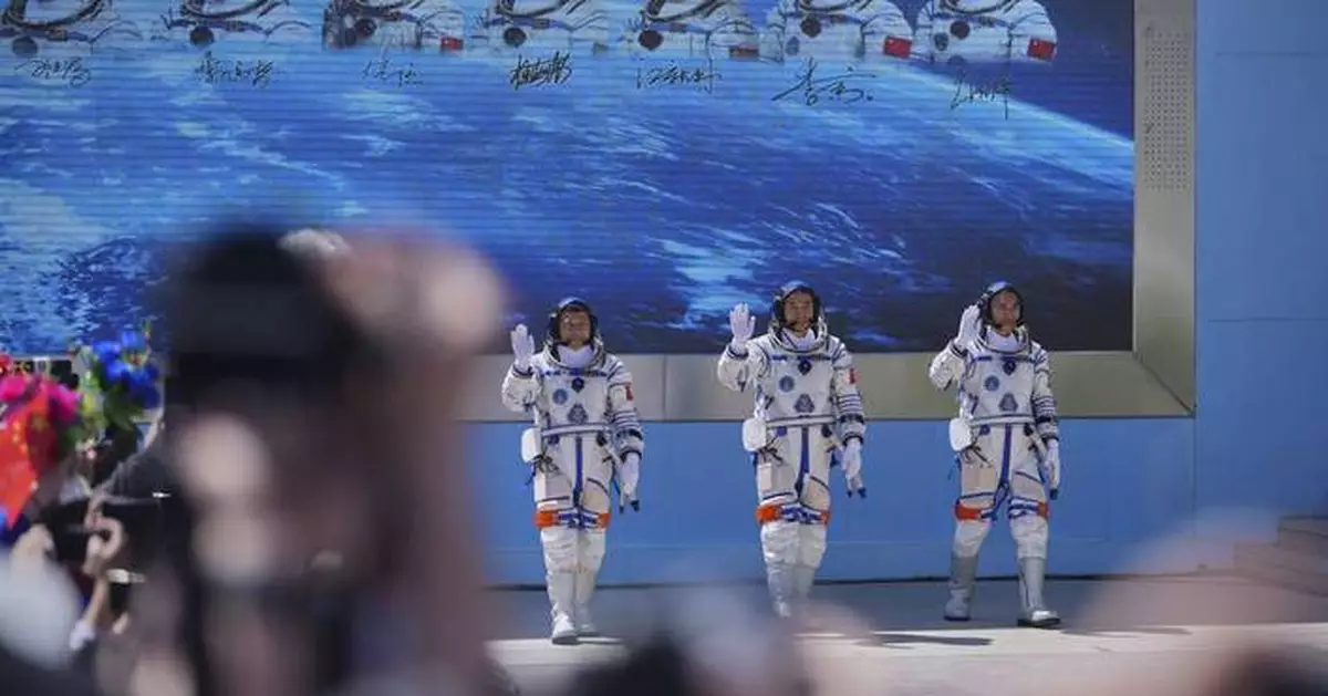 Spaceship carrying 3 Chinese astronauts docks with Tiangong space station in latest crew rotation