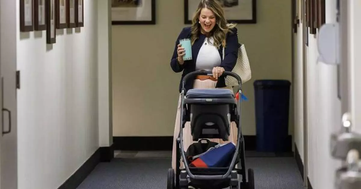 Child care in the Capitol: As more women run for office, some are bringing their kids