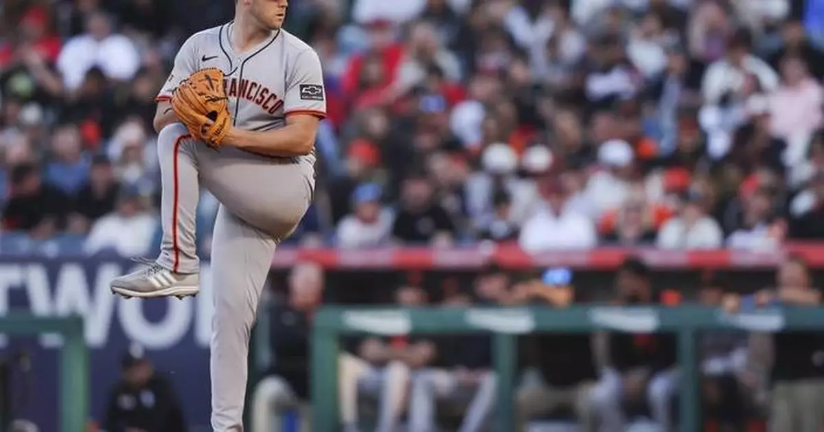 Giants ride Landen Roupp's strong start and Matt Chapman's 2-run homer to 3-2 win over Angels