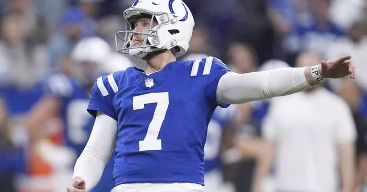 Colts release kicker Matt Gay, saving nearly $3 million on salary cap
