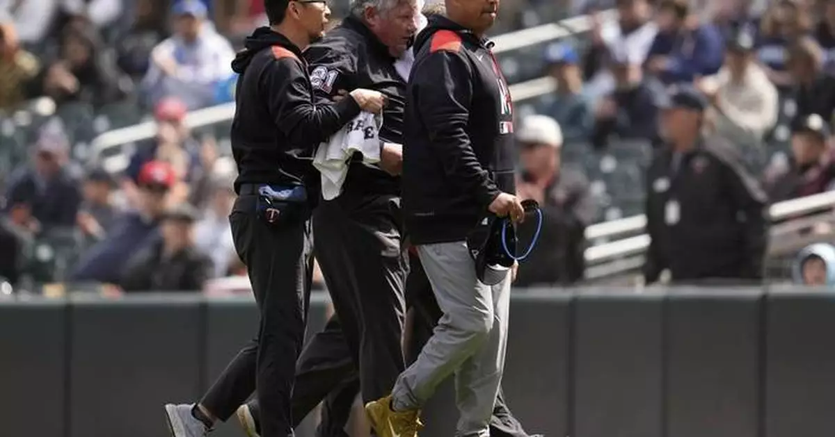 Umpire Hunter Wendelstedt goes to hospital after foul ball in Mets-Twins game hits him in head