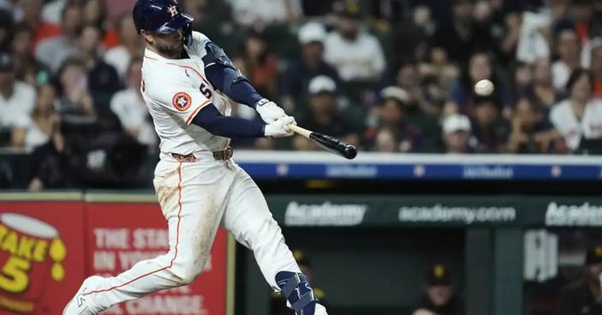 Paredes delivers tiebreaking RBI single in the 7th inning, lifting Astros to a 3-2 win over Padres