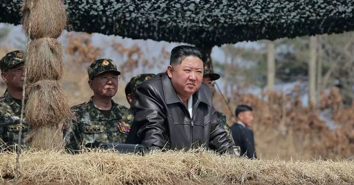 North Korean leader Kim touts new naval destroyer, blames US for tensions