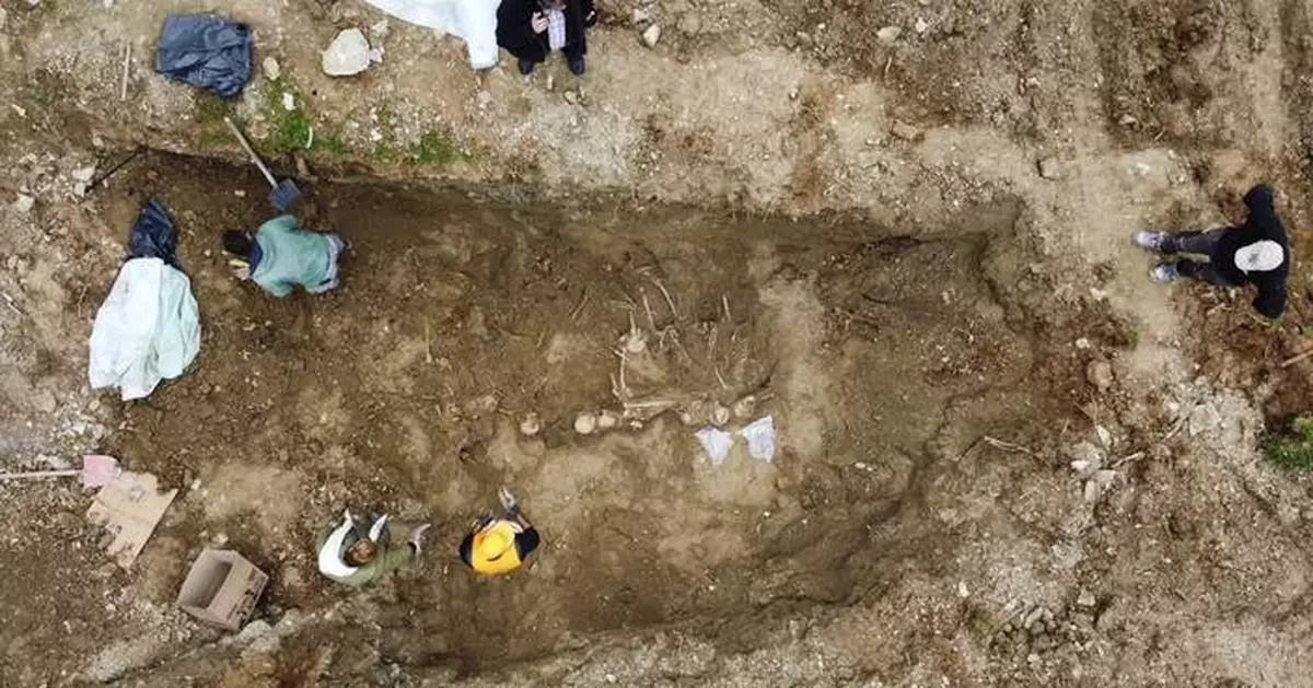 Greece's dark past is uncovered after 33 bodies are found in a civil war-era mass grave