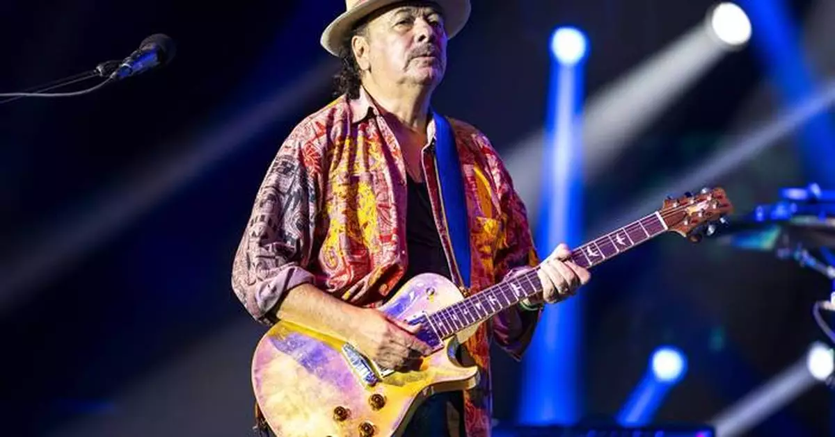 Carlos Santana postpones a second Texas tour stop after a positive test for COVID-19