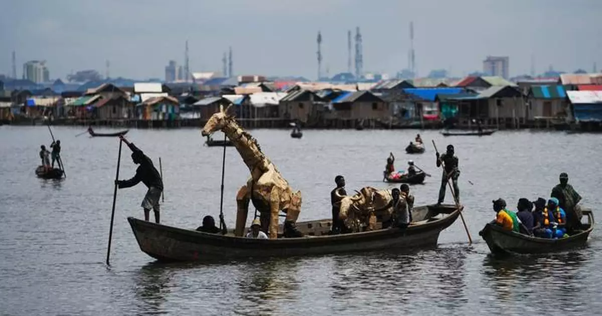 In Nigeria’s floating slum, ‘The Herds’ tour spotlights climate change where it's felt the most