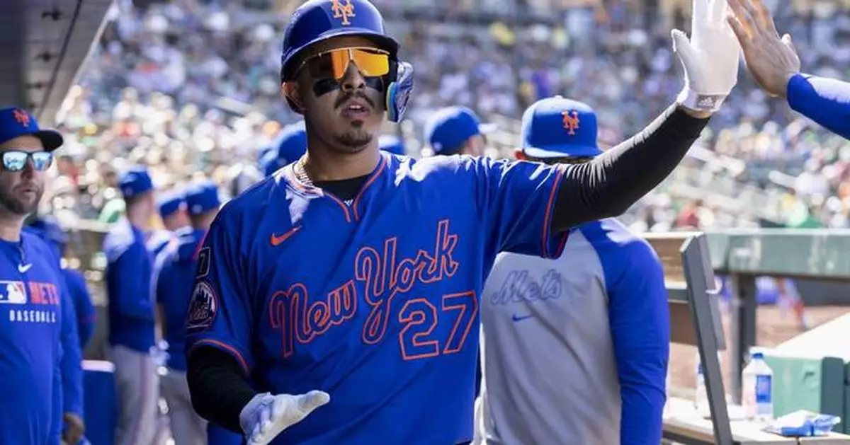 Vientos returns to Mets' lineup after missing 2 games with groin discomfort