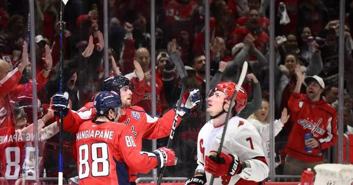 Capitals beat the Hurricanes in a shootout to secure the 1st playoff seed in the Eastern Conference